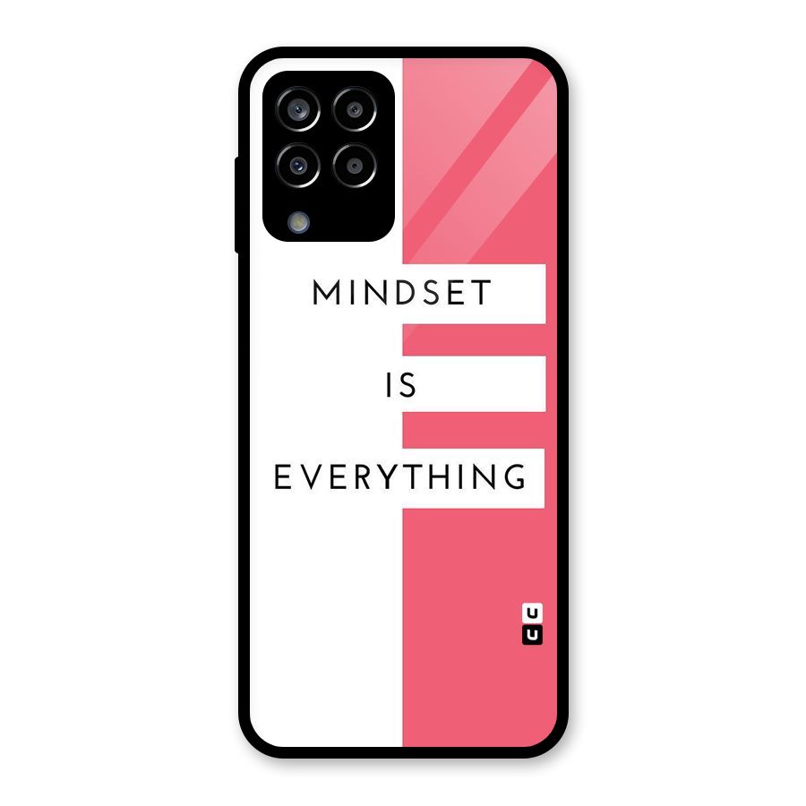 Mindset is Everything Glass Back Case for Galaxy M33