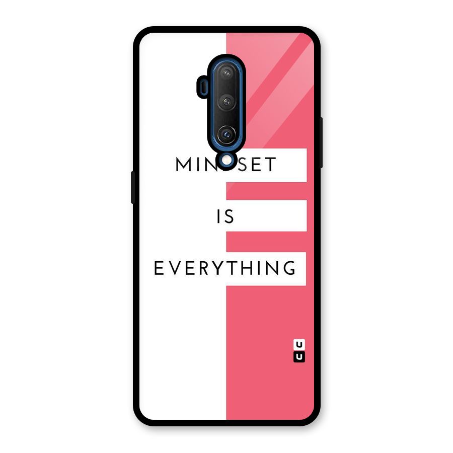 Mindset is Everything Glass Back Case for OnePlus 7T Pro