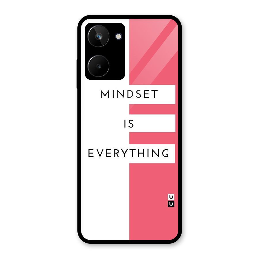 Mindset is Everything Glass Back Case for Realme 10