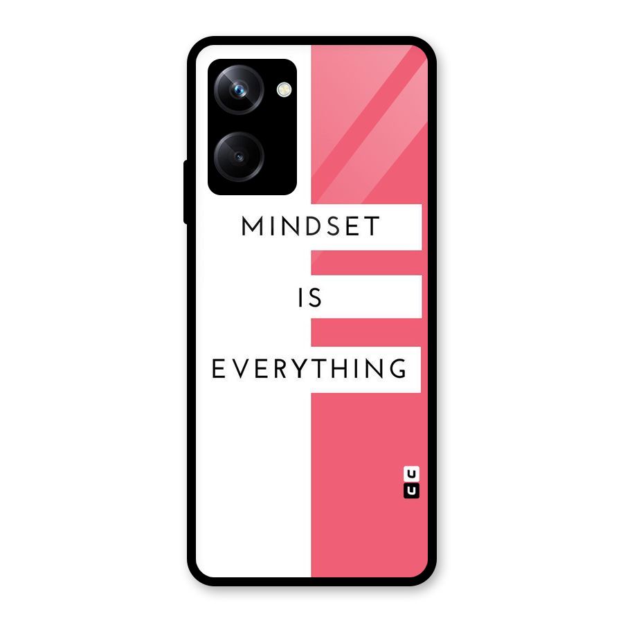 Mindset is Everything Glass Back Case for Realme 10 Pro