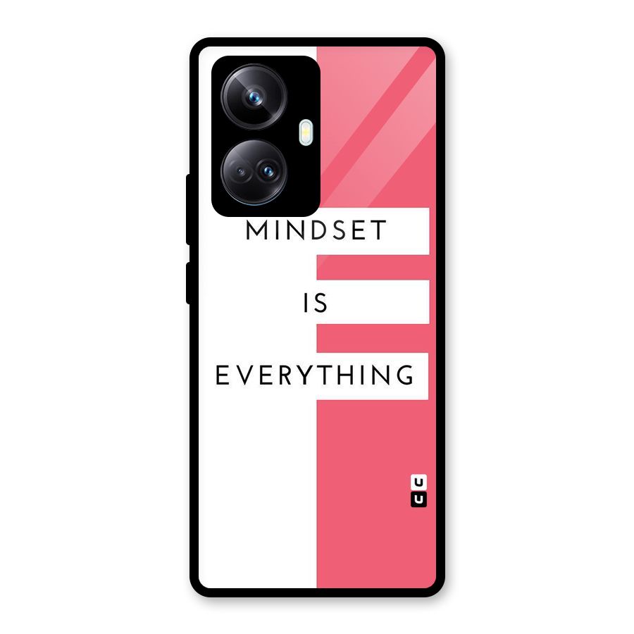 Mindset is Everything Glass Back Case for Realme 10 Pro Plus