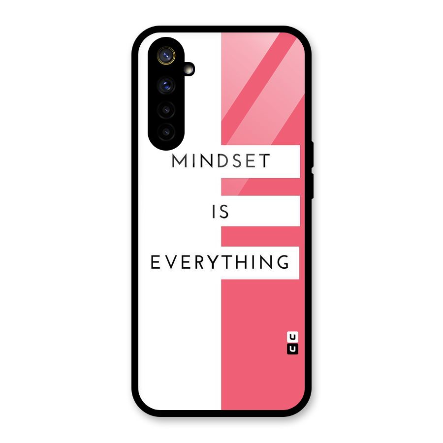 Mindset is Everything Glass Back Case for Realme 6i