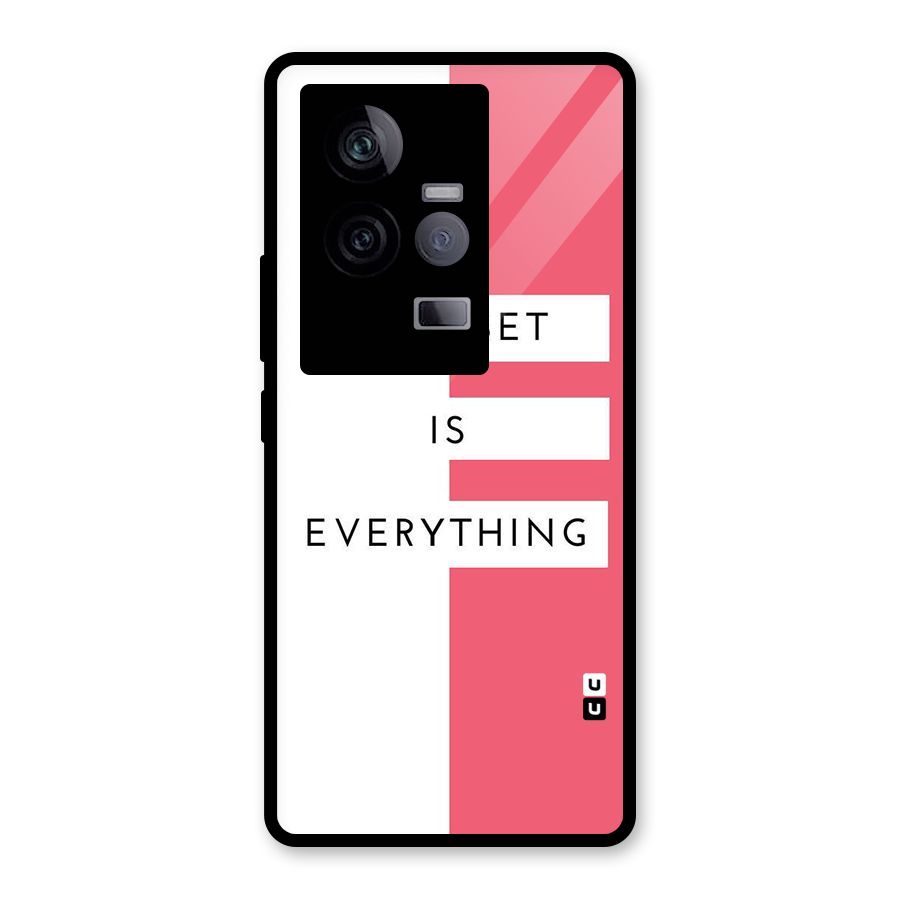 Mindset is Everything Glass Back Case for Vivo iQOO 11 5G