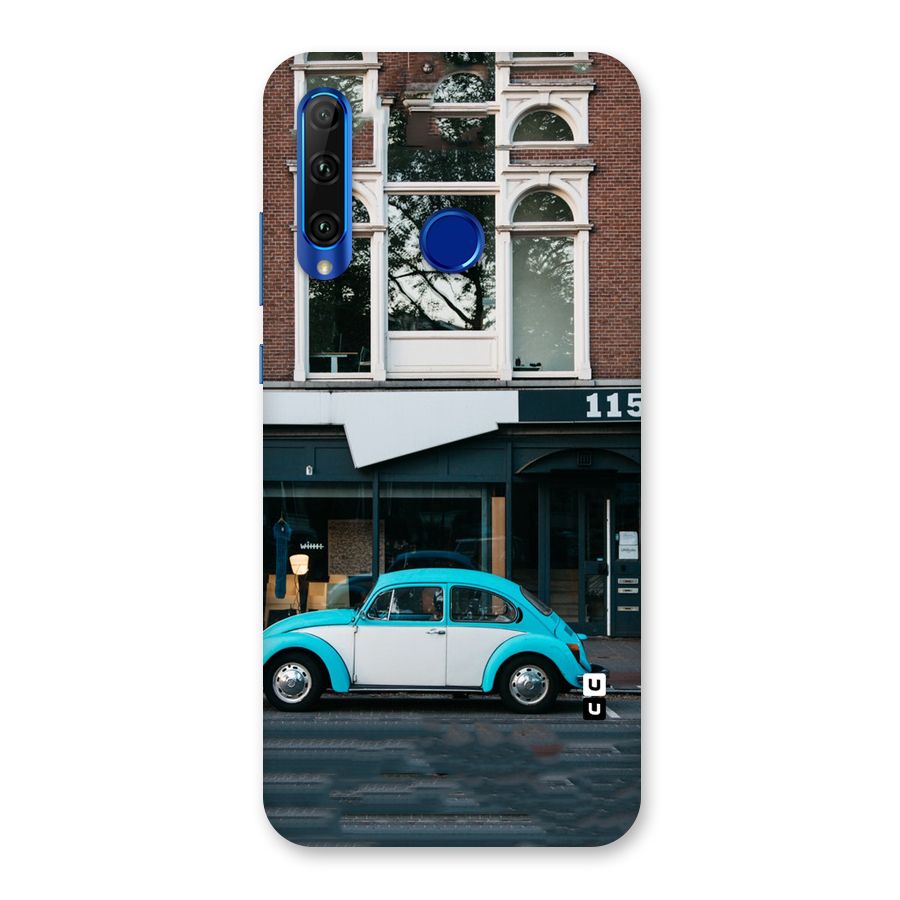 Mini Blue Car Back Case for Honor 20i