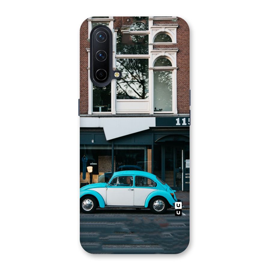 Mini Blue Car Back Case for OnePlus Nord CE 5G