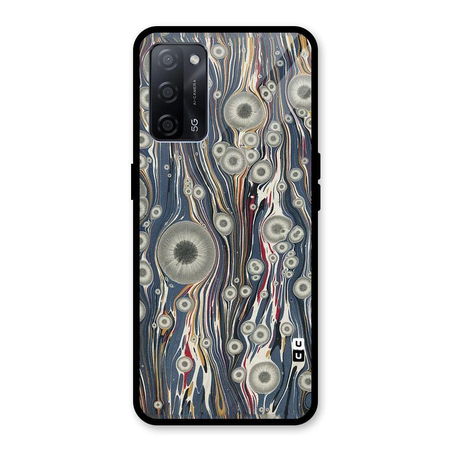 Mini Circles Glass Back Case for Oppo A53s 5G