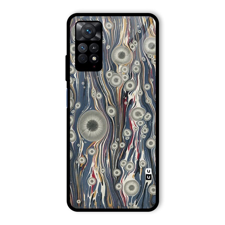 Mini Circles Glass Back Case for Redmi Note 11 Pro