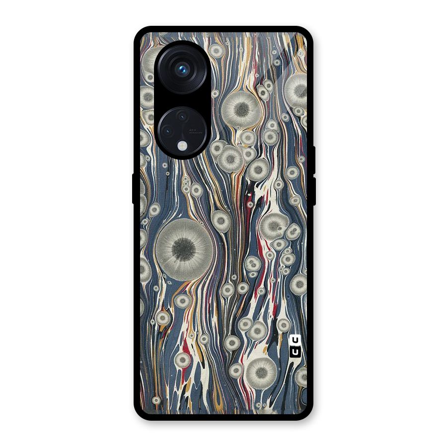 Mini Circles Glass Back Case for Reno8 T 5G