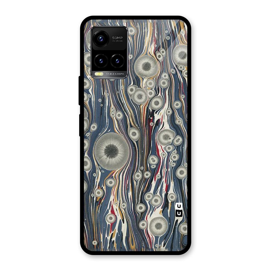 Mini Circles Glass Back Case for Vivo Y21T