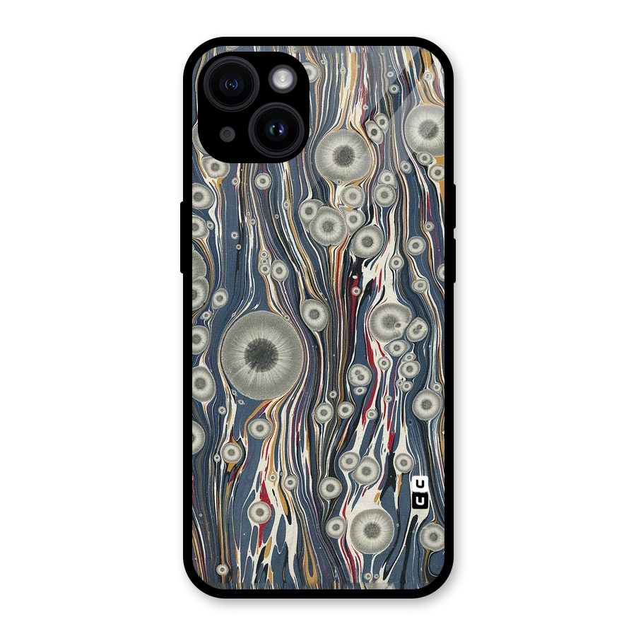 Mini Circles Glass Back Case for iPhone 14