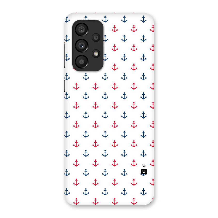 Minimal Anchor Pattern Back Case for Galaxy A33 5G