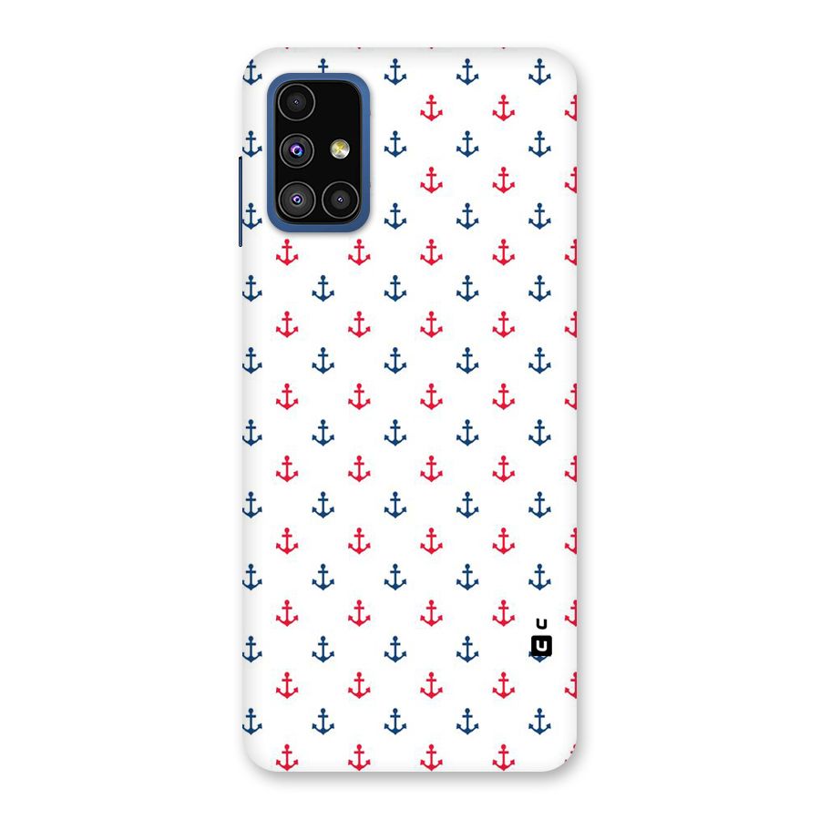 Minimal Anchor Pattern Back Case for Galaxy M51