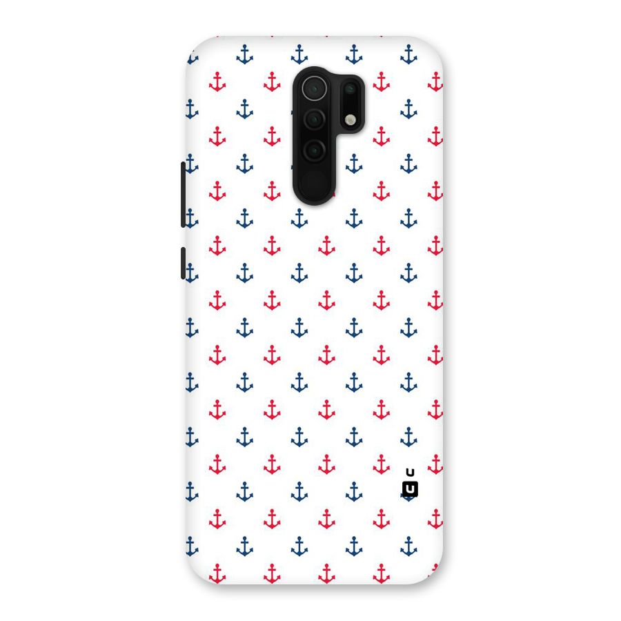 Minimal Anchor Pattern Back Case for Poco M2