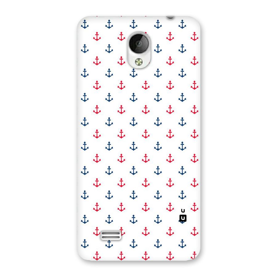 Minimal Anchor Pattern Back Case for Vivo Y21