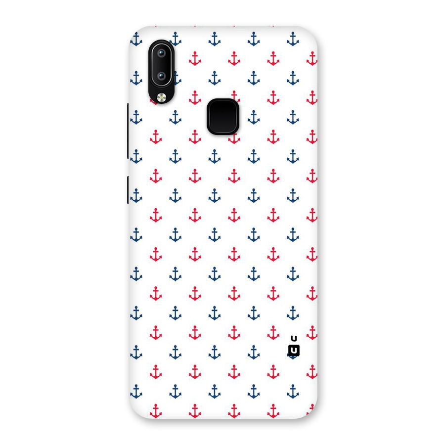 Minimal Anchor Pattern Back Case for Vivo Y93