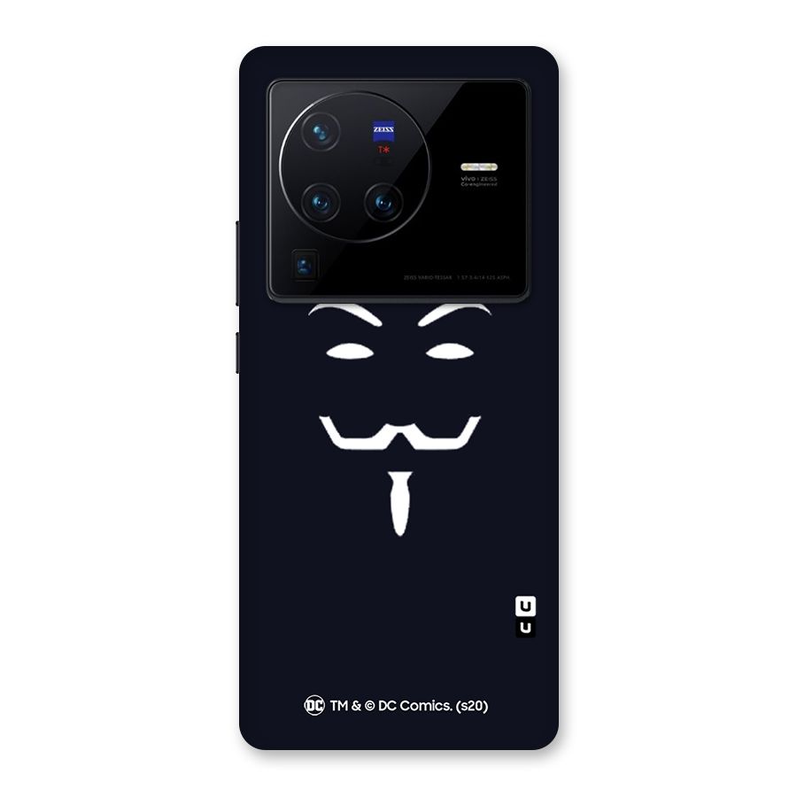 Minimal Anonymous Mask Back Case for Vivo X80 Pro