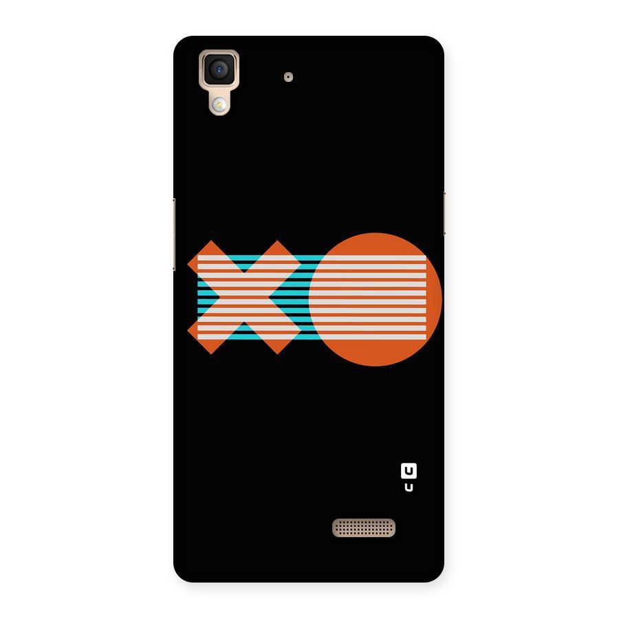 Minimal Art Back Case for Oppo R7