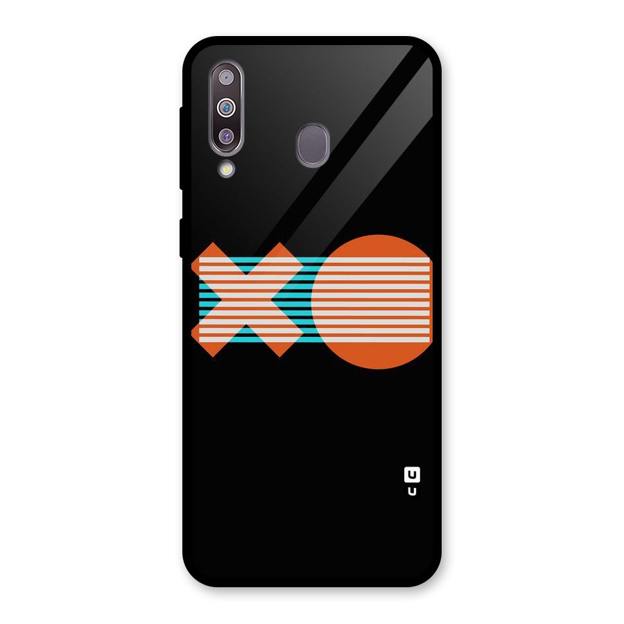 Minimal Art Glass Back Case for Galaxy M30