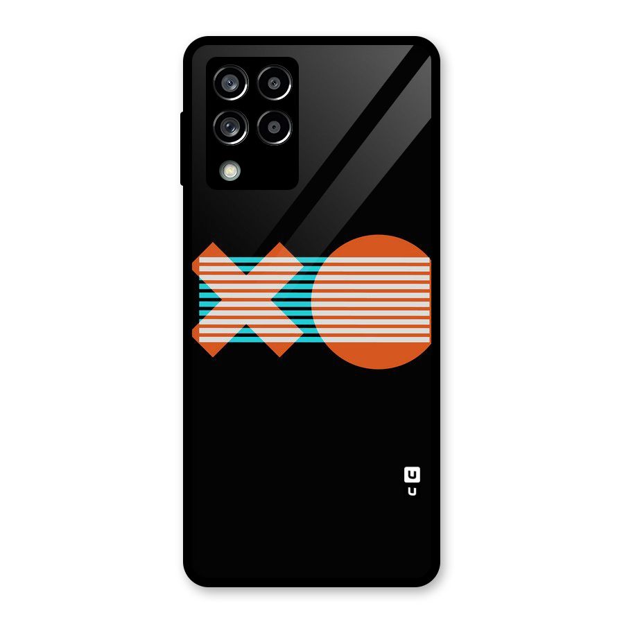 Minimal Art Glass Back Case for Galaxy M53 5G