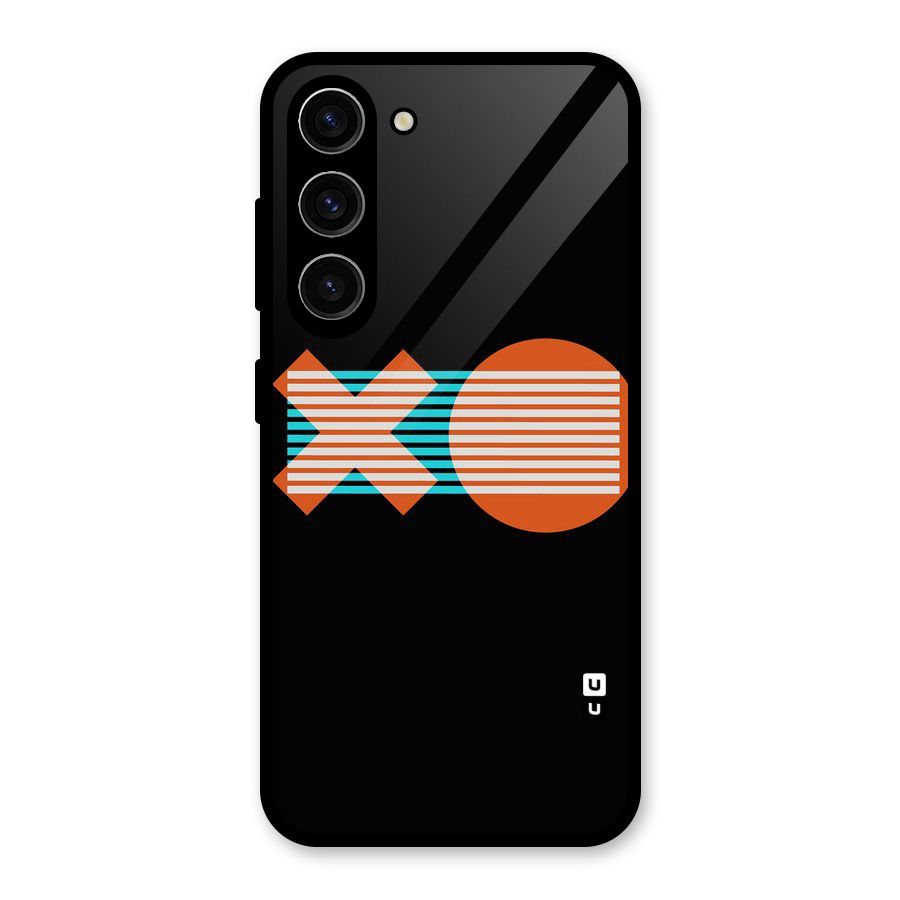 Minimal Art Glass Back Case for Galaxy S23