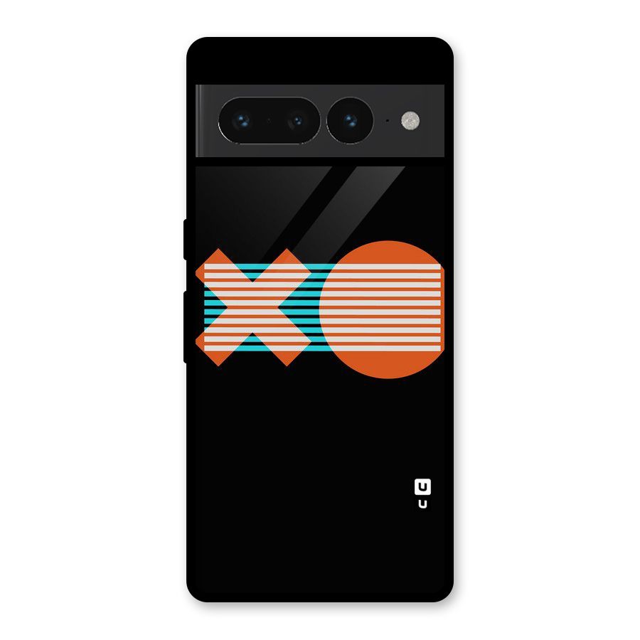 Minimal Art Glass Back Case for Google Pixel 7 Pro