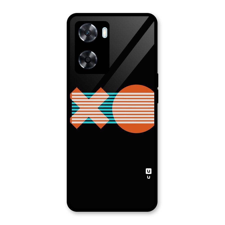 Minimal Art Glass Back Case for Oppo A77