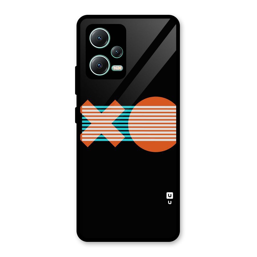 Minimal Art Glass Back Case for Redmi Note 12 5G