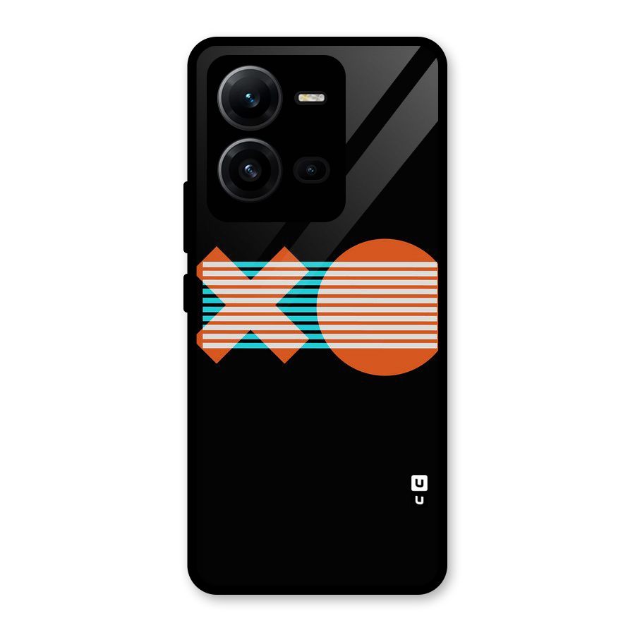 Minimal Art Glass Back Case for Vivo V25