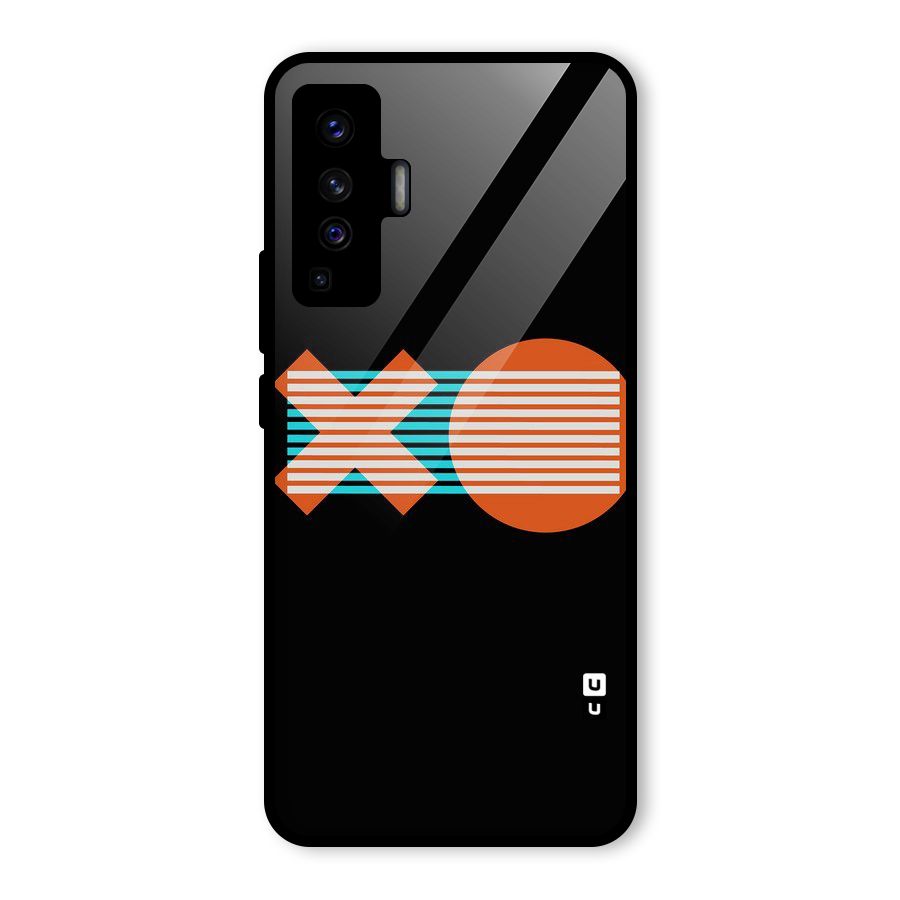 Minimal Art Glass Back Case for Vivo X50