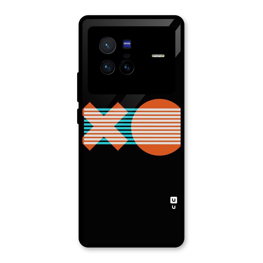 Minimal Art Glass Back Case for Vivo X80