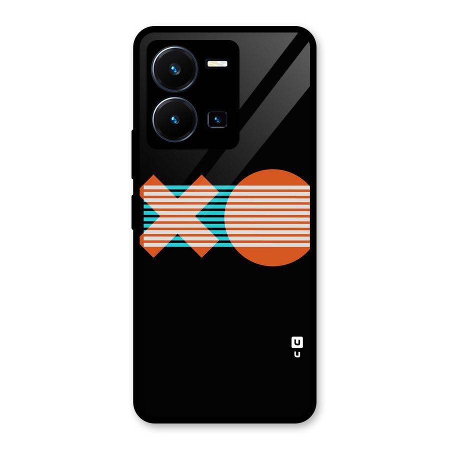 Minimal Art Glass Back Case for Vivo Y35