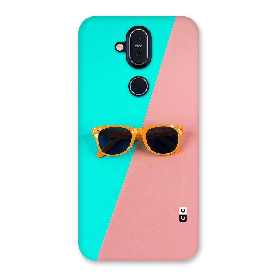 Minimal Glasses Back Case for Nokia 8.1