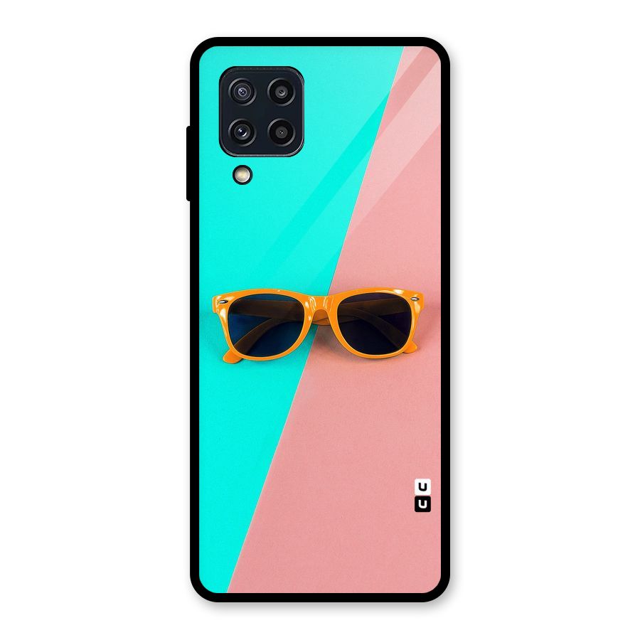 Minimal Glasses Glass Back Case for Galaxy M32