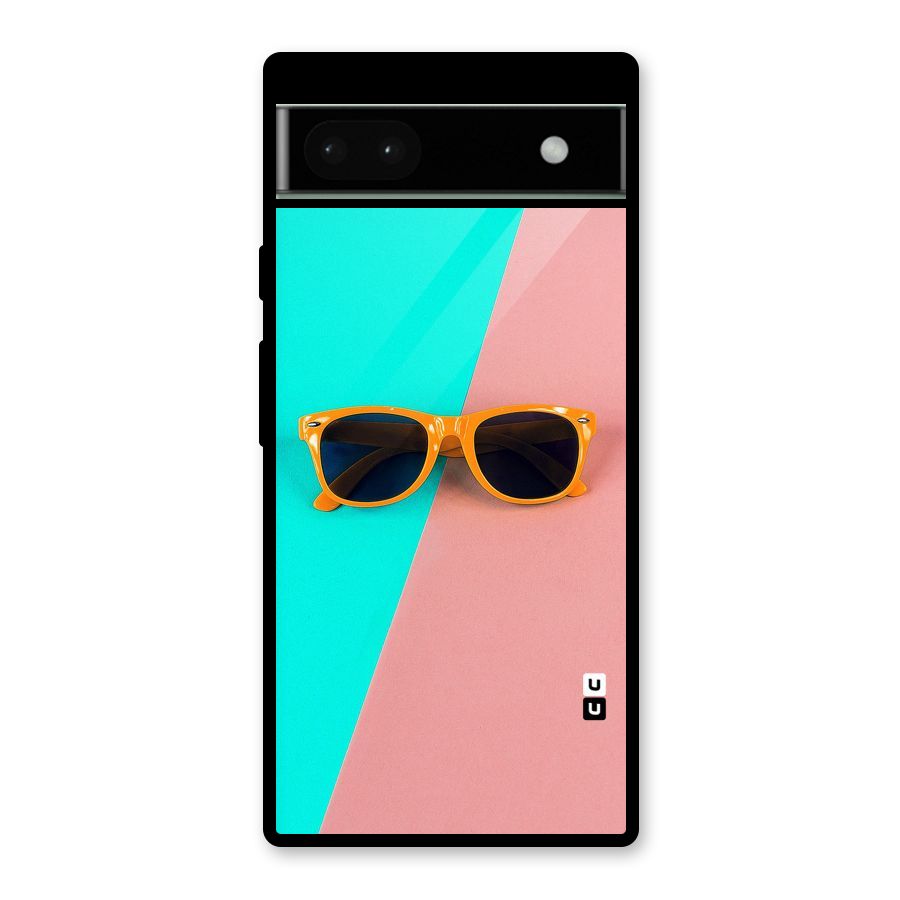 Minimal Glasses Glass Back Case for Google Pixel 6a