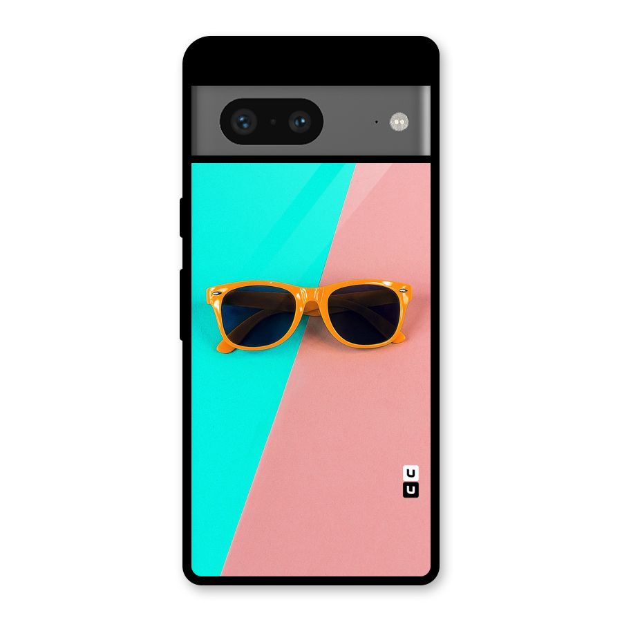 Minimal Glasses Glass Back Case for Google Pixel 7