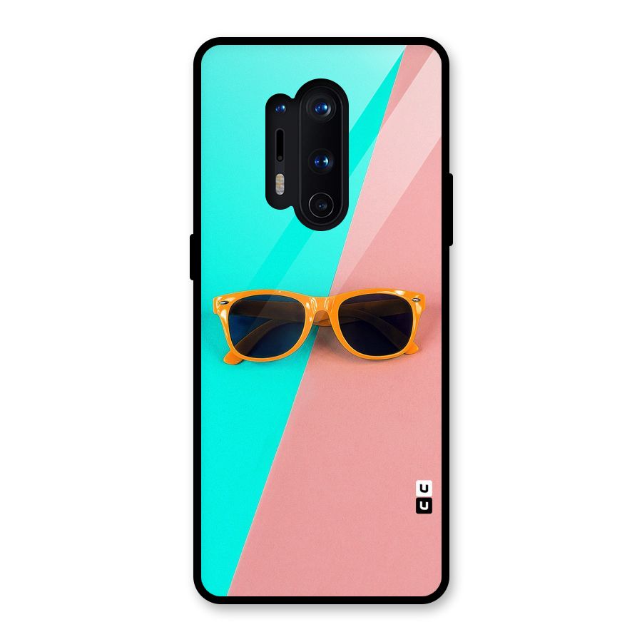 Minimal Glasses Glass Back Case for OnePlus 8 Pro