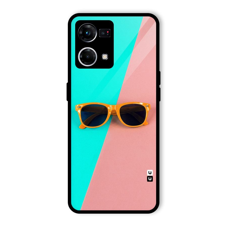 Minimal Glasses Glass Back Case for Oppo F21 Pro 4G