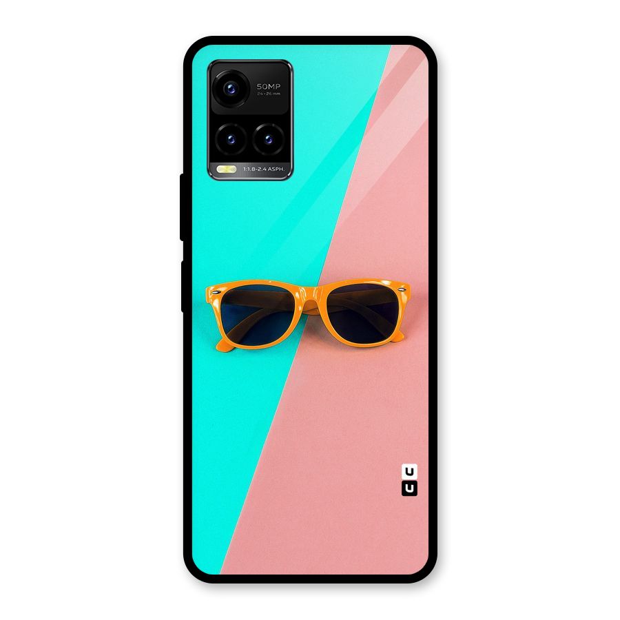 Minimal Glasses Glass Back Case for Vivo Y21A