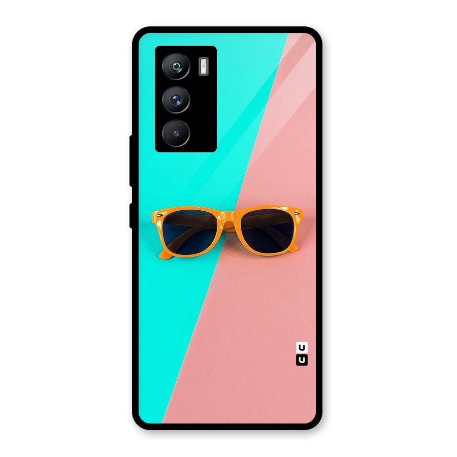 Minimal Glasses Glass Back Case for Vivo iQOO 9 SE