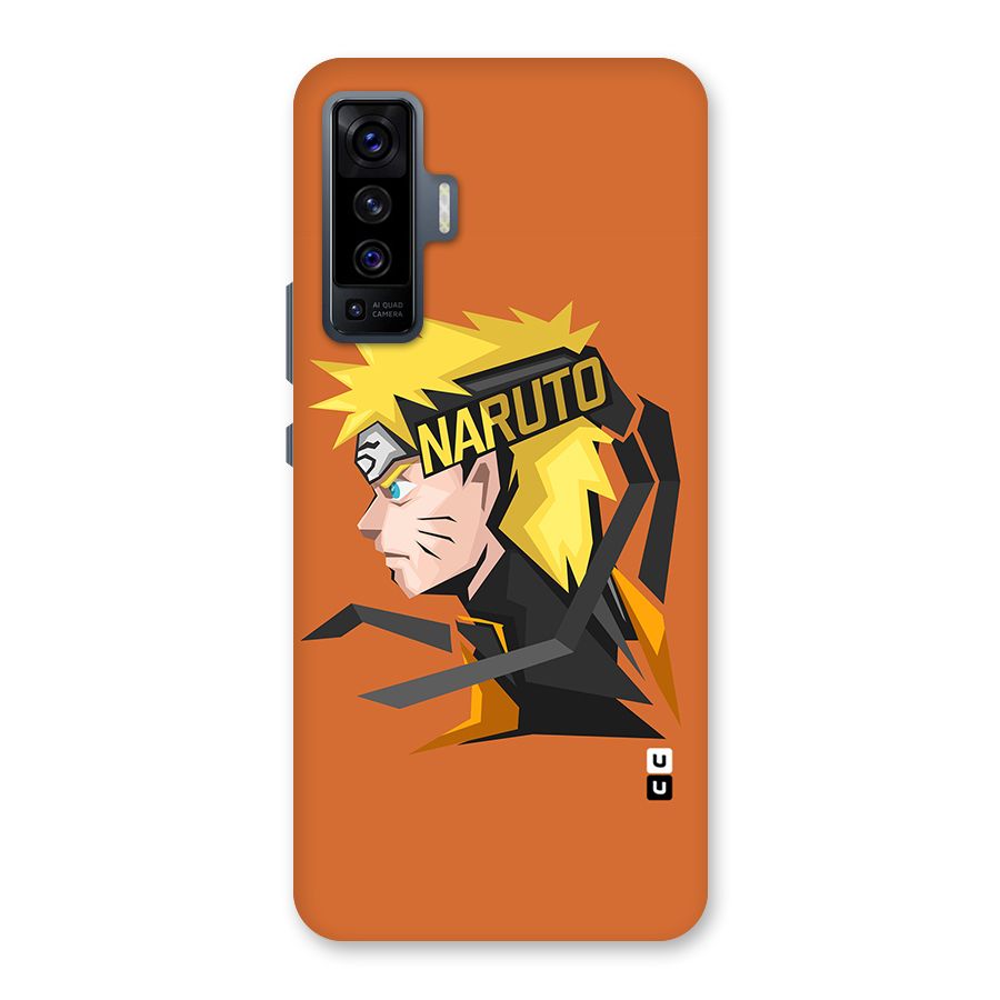 Minimal Naruto Artwork Back Case for Vivo X50