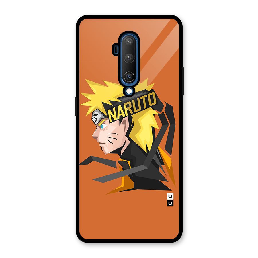 Minimal Naruto Artwork Glass Back Case for OnePlus 7T Pro