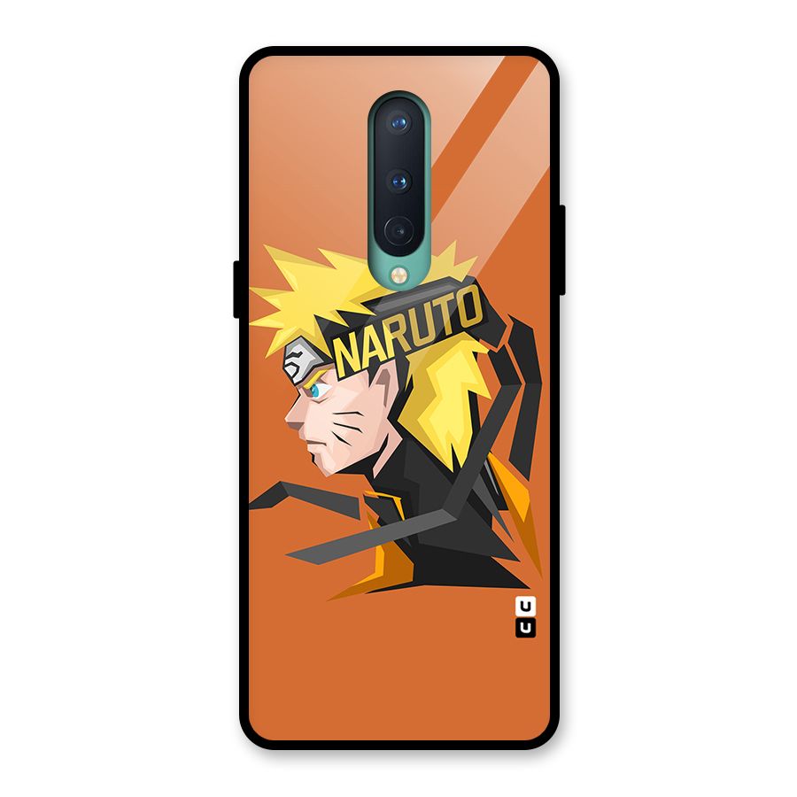 Minimal Naruto Artwork Glass Back Case for OnePlus 8