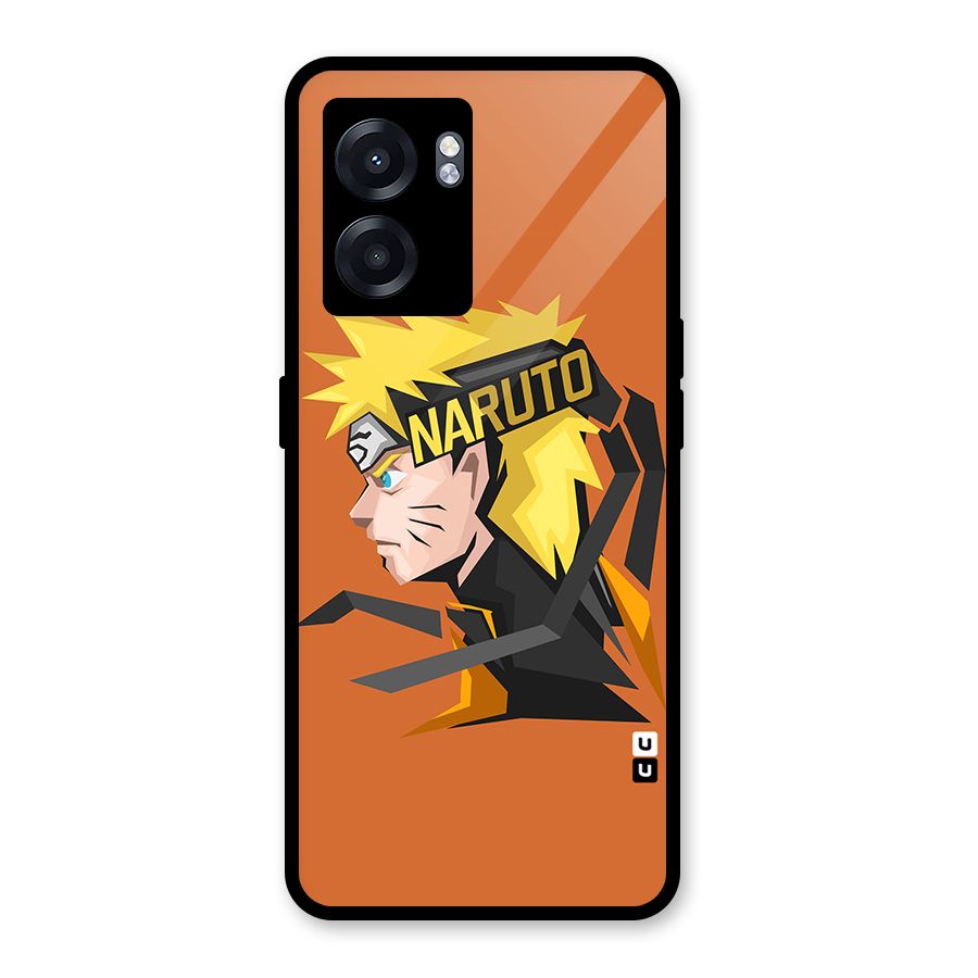 Minimal Naruto Artwork Glass Back Case for Realme Narzo 50 5G