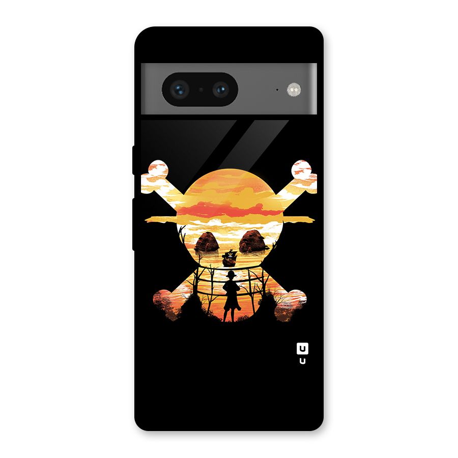 Minimal One Piece Glass Back Case for Google Pixel 7