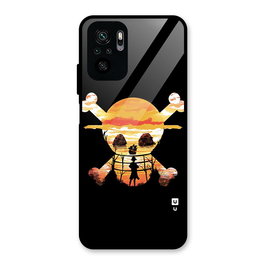 Minimal One Piece Glass Back Case for Redmi Note 11 SE