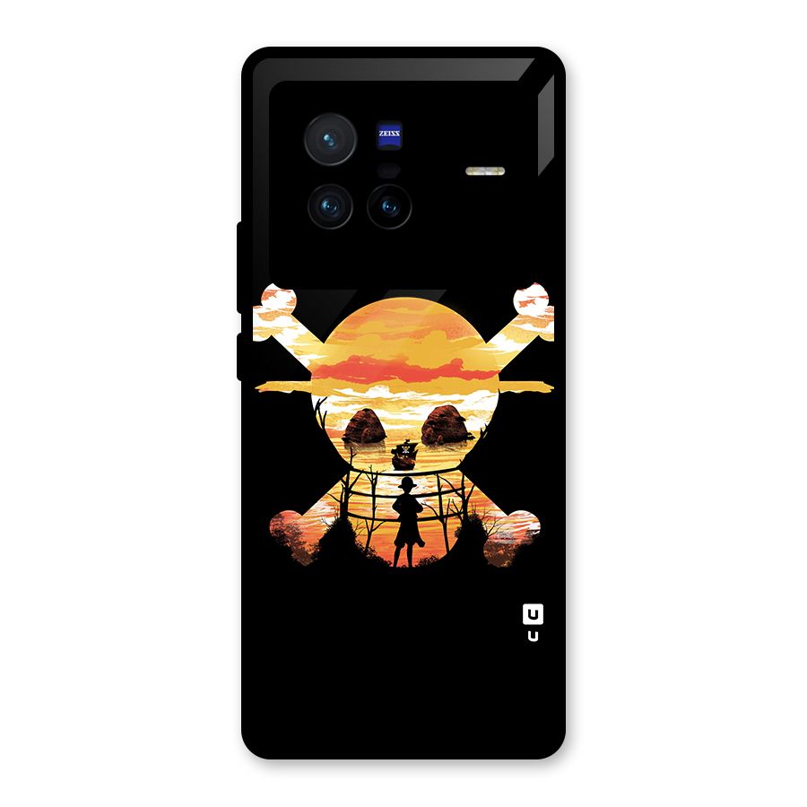 Minimal One Piece Glass Back Case for Vivo X80