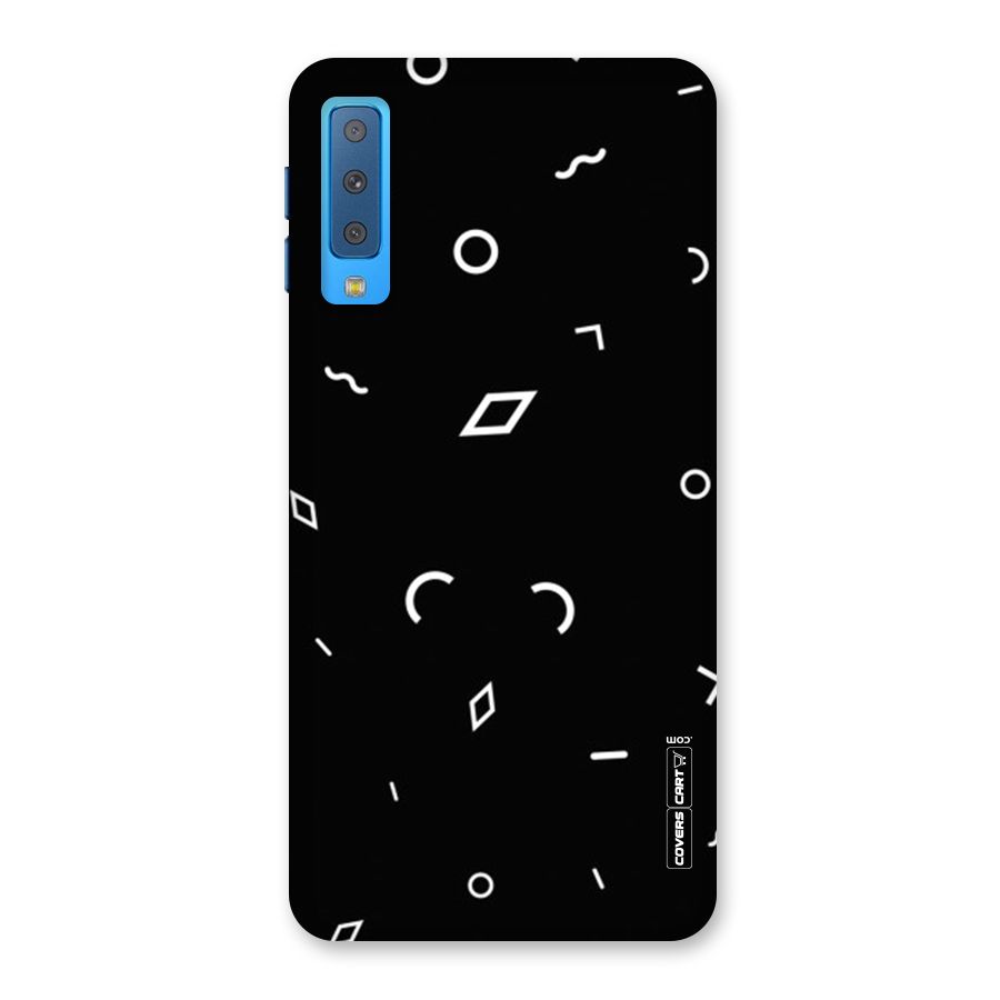 Minimal Shapes Back Case for Galaxy A7 (2018)