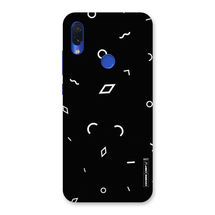 Minimal Shapes Back Case for Redmi Note 7