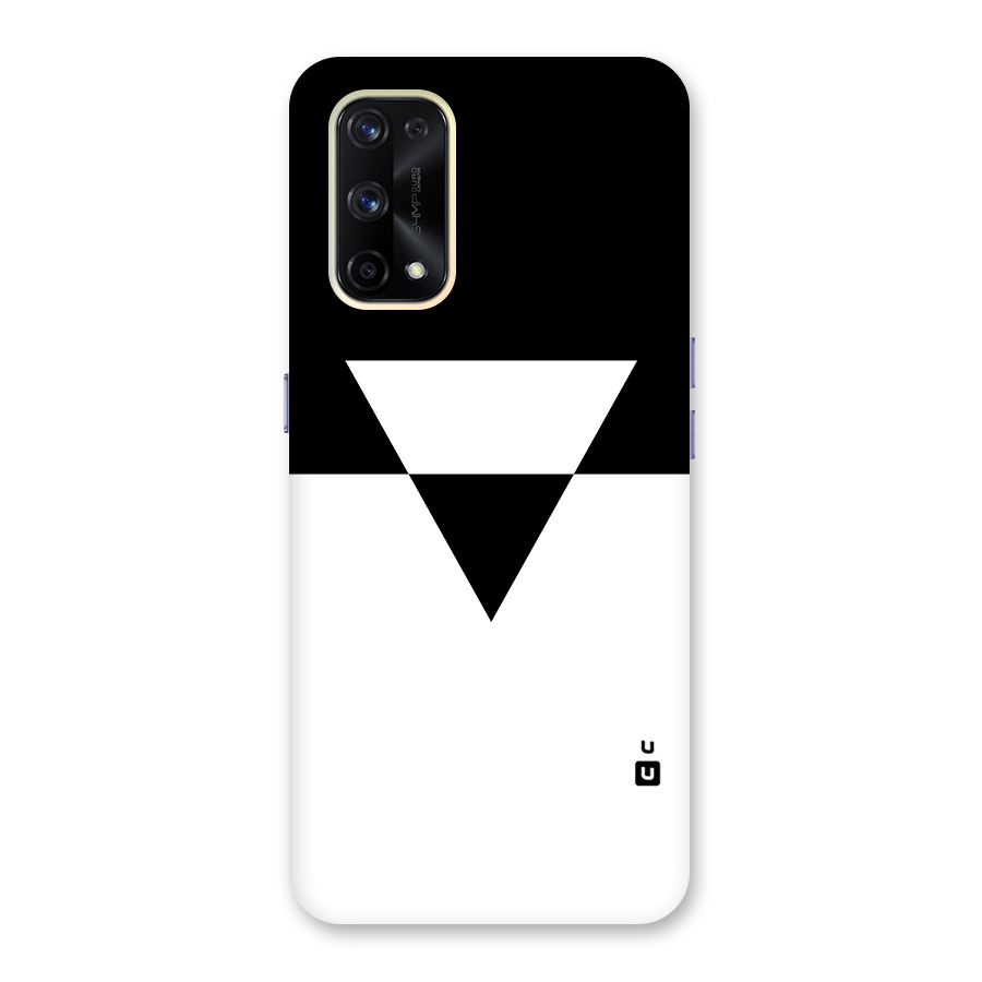 Minimal Triangle Glass Back Case for Realme X7 Pro