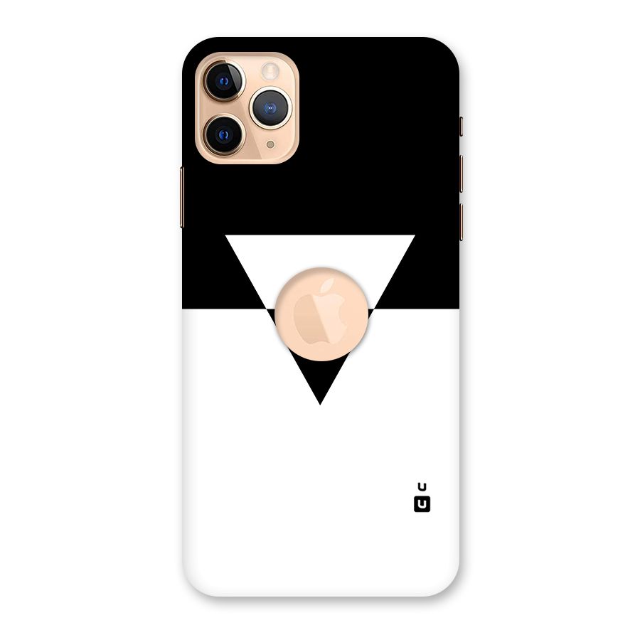 Minimal Triangle Back Case for iPhone 11 Pro Max Logo Cut